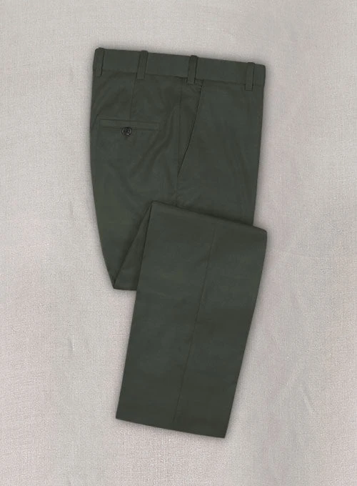 Napolean Military Green Wool Suit 6 Napolean Military Green Wool Suit - Image 6