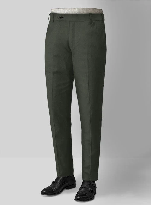 Napolean Military Green Wool Suit 5 Napolean Military Green Wool Suit - Image 5