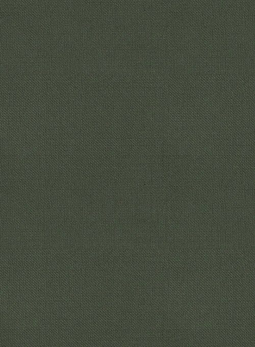 Napolean Military Green Wool Suit 2 Napolean Military Green Wool Suit - Image 2