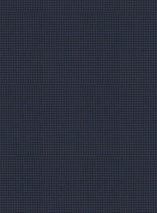 Napolean Mini Houndstooth Blue Wool Suit 2 Napolean Mini Houndstooth Blue Wool Suit - Image 2