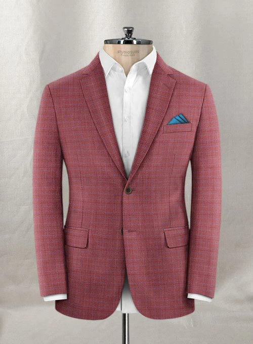 Napolean Tonia Red Wool Jacket 1 Napolean Tonia Red Wool Jacket