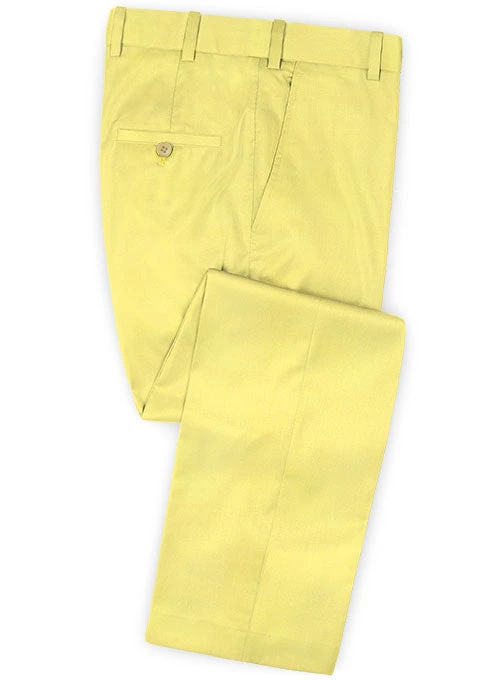 Napolean Yellow Wool Suit 5 Napolean Yellow Wool Suit - Image 5