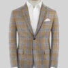 Noble Alonso Beige Wool Silk Linen Jacket