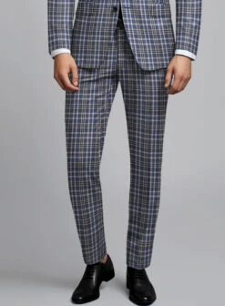 Noble Dante Blue Cotton Silk Linen Suit 12 Noble Dante Blue Cotton Silk Linen Suit -Tiano Suits Shop nobledantebluecottonsilklinensuitlk 4