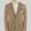 Noble Maple Khaki Wool Silk Linen Jacket