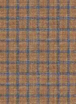 Noble Mustard Check Wool Silk Linen Jacket 6 Noble Mustard Check Wool Silk Linen Jacket -Tiano Suits Shop noblemustardcheckwoolsilklinenjktlk 2