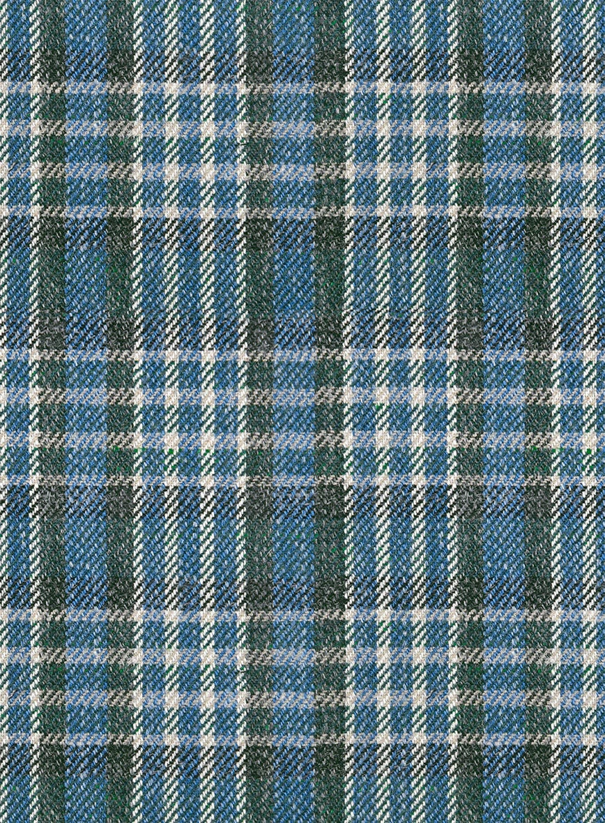 Noble Rosalinda Check Cotton Silk Linen Suit 7 Noble Rosalinda Check Cotton Silk Linen Suit - Image 7