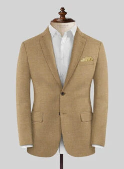 Noble Sandcastle Wool Silk Linen Jacket