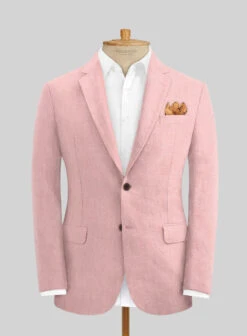 Pinkstone Linen Suit -Tiano Suits Shop pinkstonelinensuitlk 2