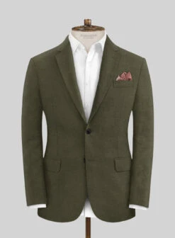Italian Prato Green Linen Suit 10 Italian Prato Green Linen Suit -Tiano Suits Shop pratogreenlinensuitlk 2