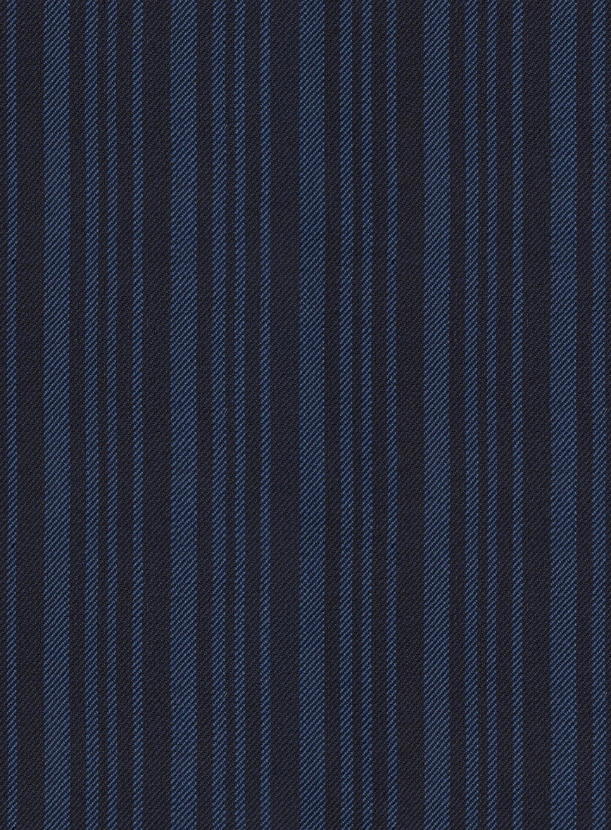 Retro Reel Blue Stripe Jacket 3 Retro Reel Blue Stripe Jacket - Image 3