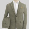 Sage Green Pure Linen Suit