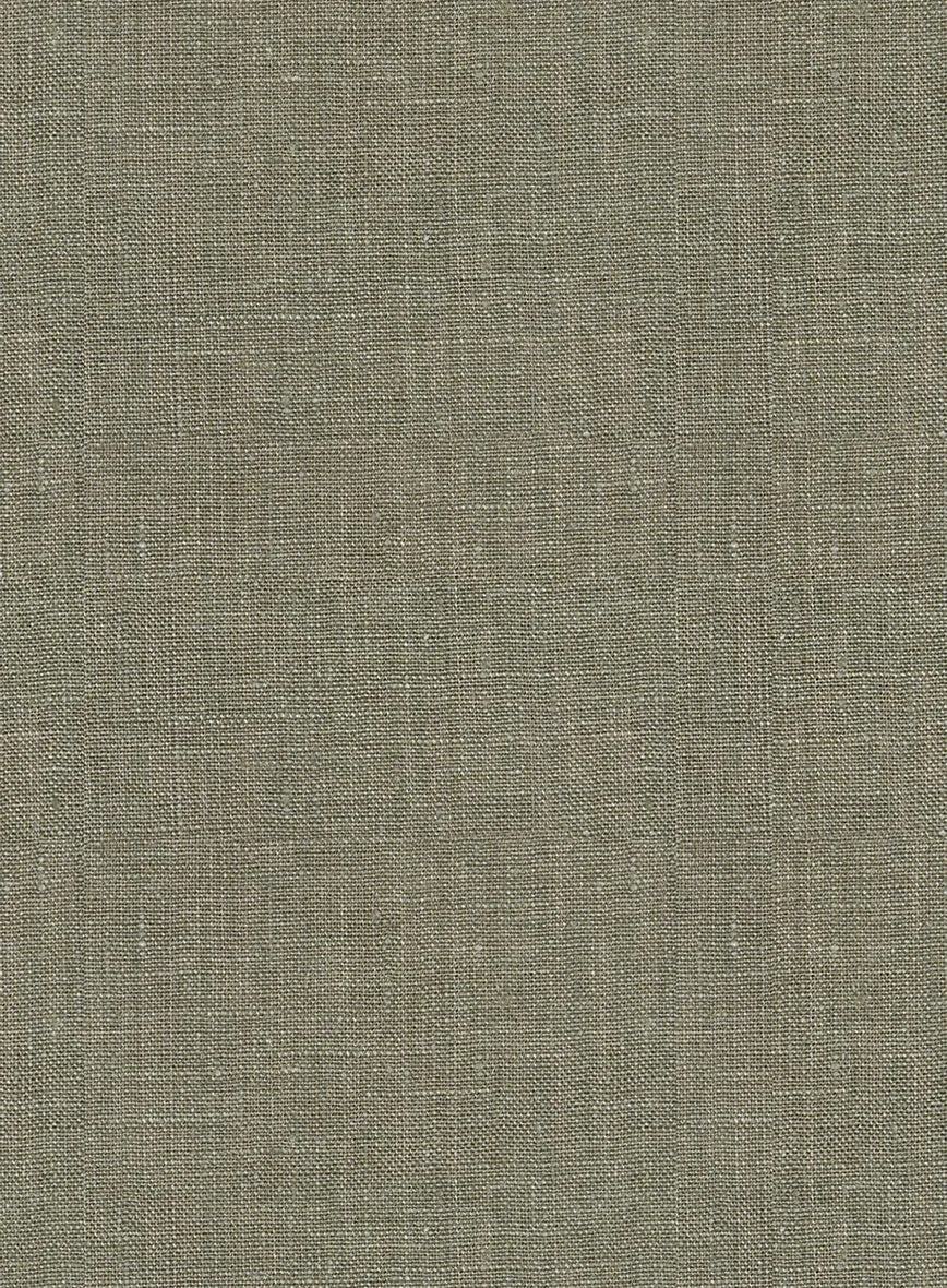 Sage Green Pure Linen Suit 7 Sage Green Pure Linen Suit - Image 7