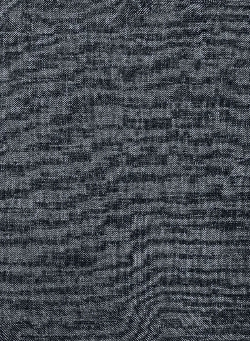 Slate Gray Pure Linen Suit 6 Slate Gray Pure Linen Suit - Image 6