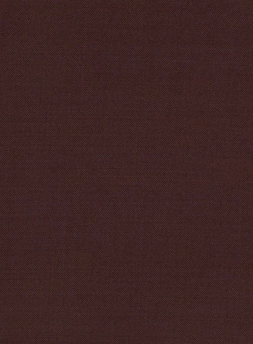 Stretch Wine Wool Suit 4 Stretch Wine Wool Suit - Image 4