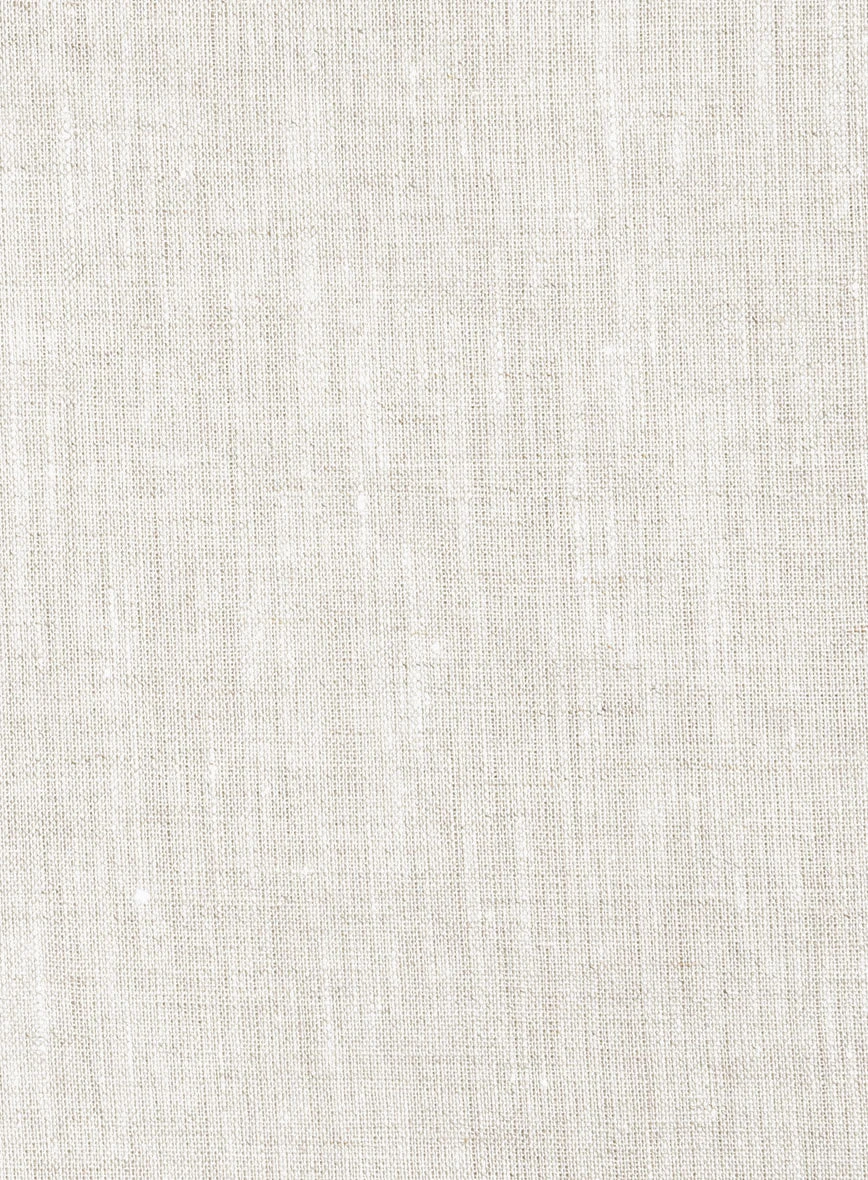 Tropical Beige Pure Linen Jacket 3 Tropical Beige Pure Linen Jacket - Image 3